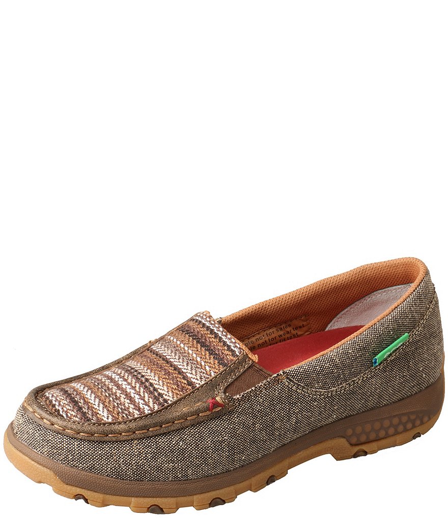 Twisted X Women's ecoTWX&reg; Slip-On Driving Mocs with CellStretch&reg;