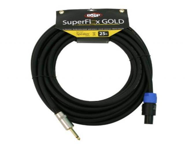 SuperFlex GOLD SFS-25NQ Premium Speaker Cable 25'