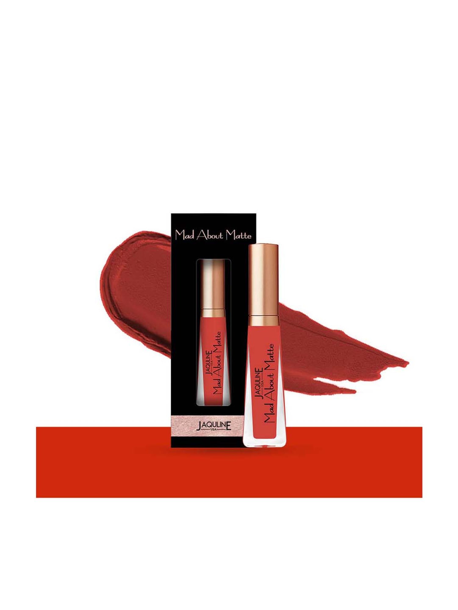 Jaquline USA Mad About Matte Liquid Lipstick LET'S JAM - 6.5 ml