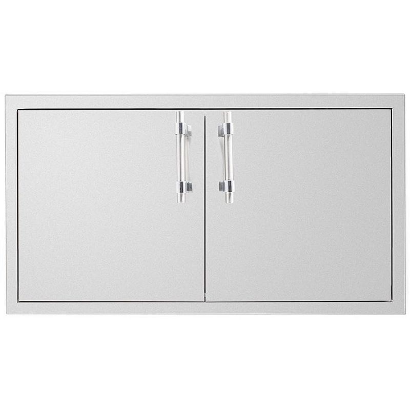 American Muscle Grill  36-Inch Stainless Steel Flush Mount Double Access Door SSDD-36AMG.