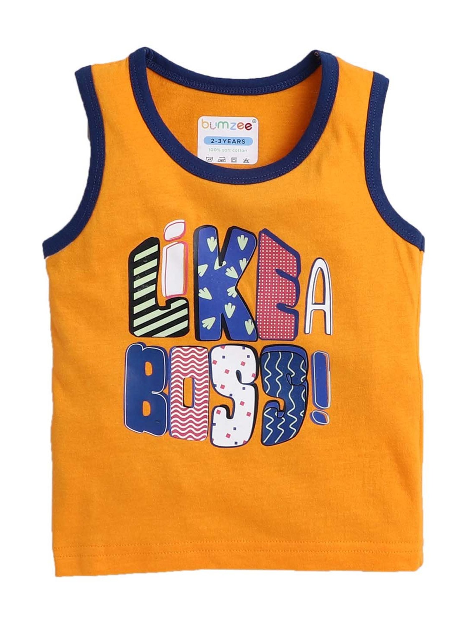 Bumzee Kids Multicolor Cotton Printed T-Shirt