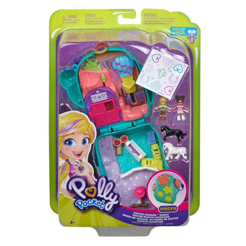 Polly Pocket Cactus Cowgirl Ranch Playset
