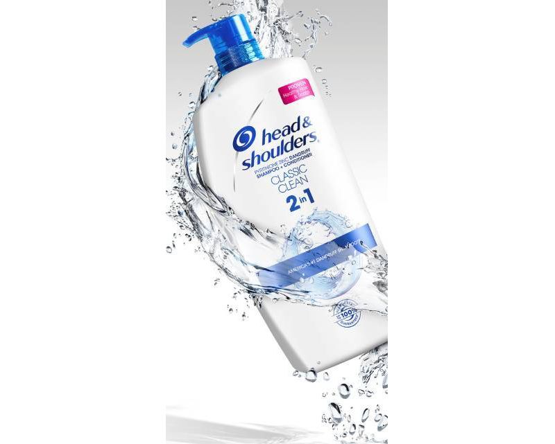 Head and Shoulders Classic Clean Anti-Dandruff 2-in-1 Paraben Free Shampoo and Conditioner - 32.1 fl oz Twin Pack