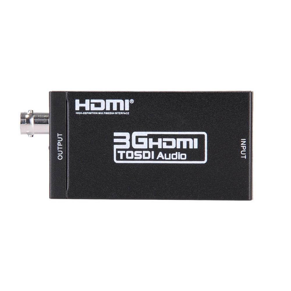 axGear HDMI to SDI Converter Coaxial BNC RG6 Converter HDMI to 3G SDI Box Adapter