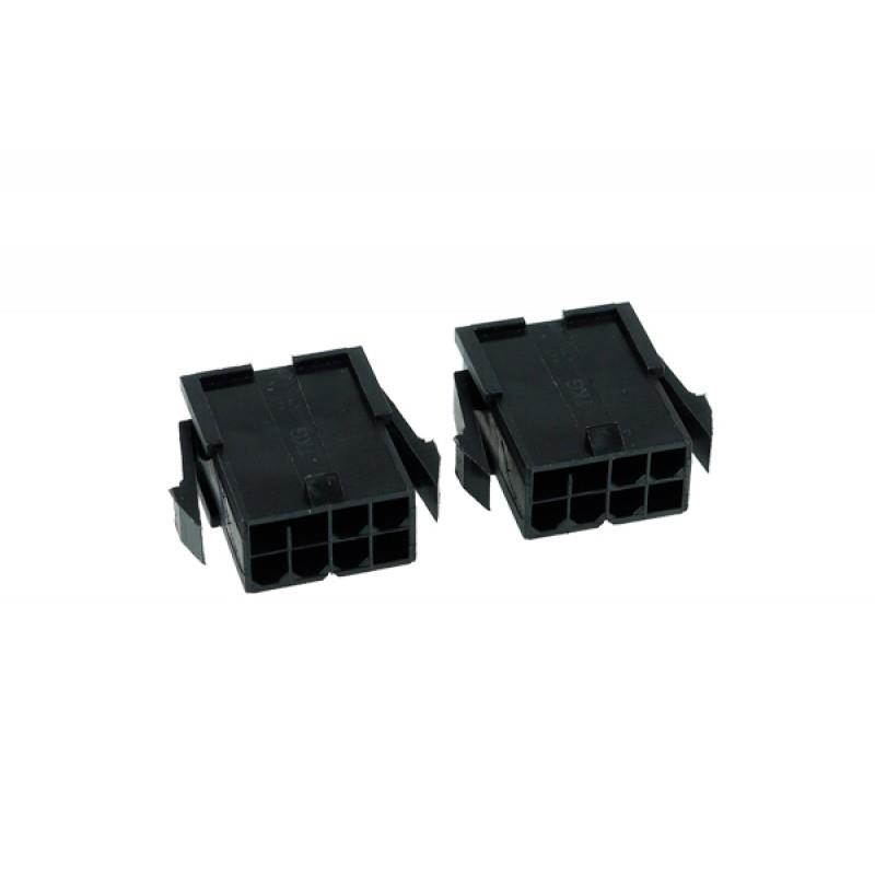 Phobya 8-Pin VGA Connector (incl. pins)  - 2ct | Female (82380)
