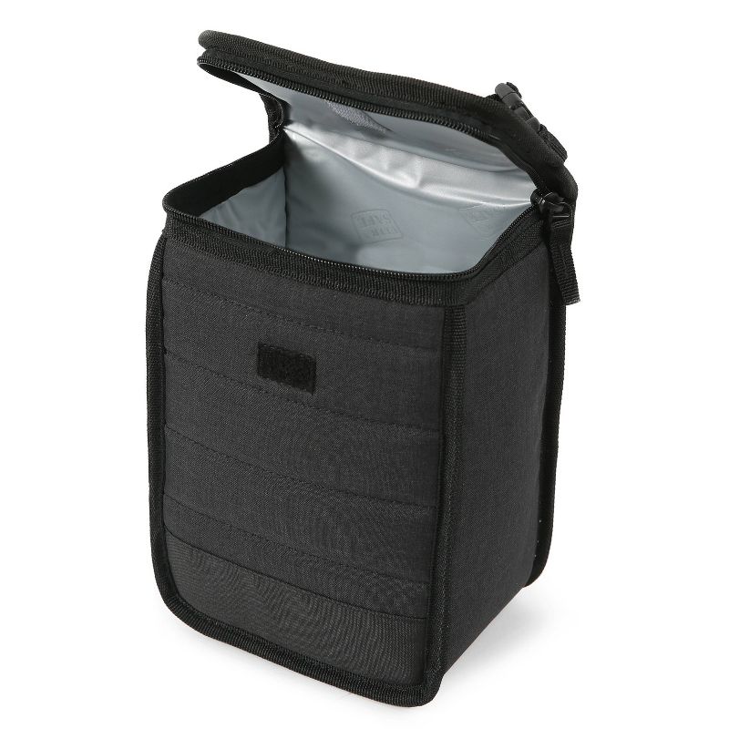 Fulton Bag Co. Quilted Lunch Sack - Black