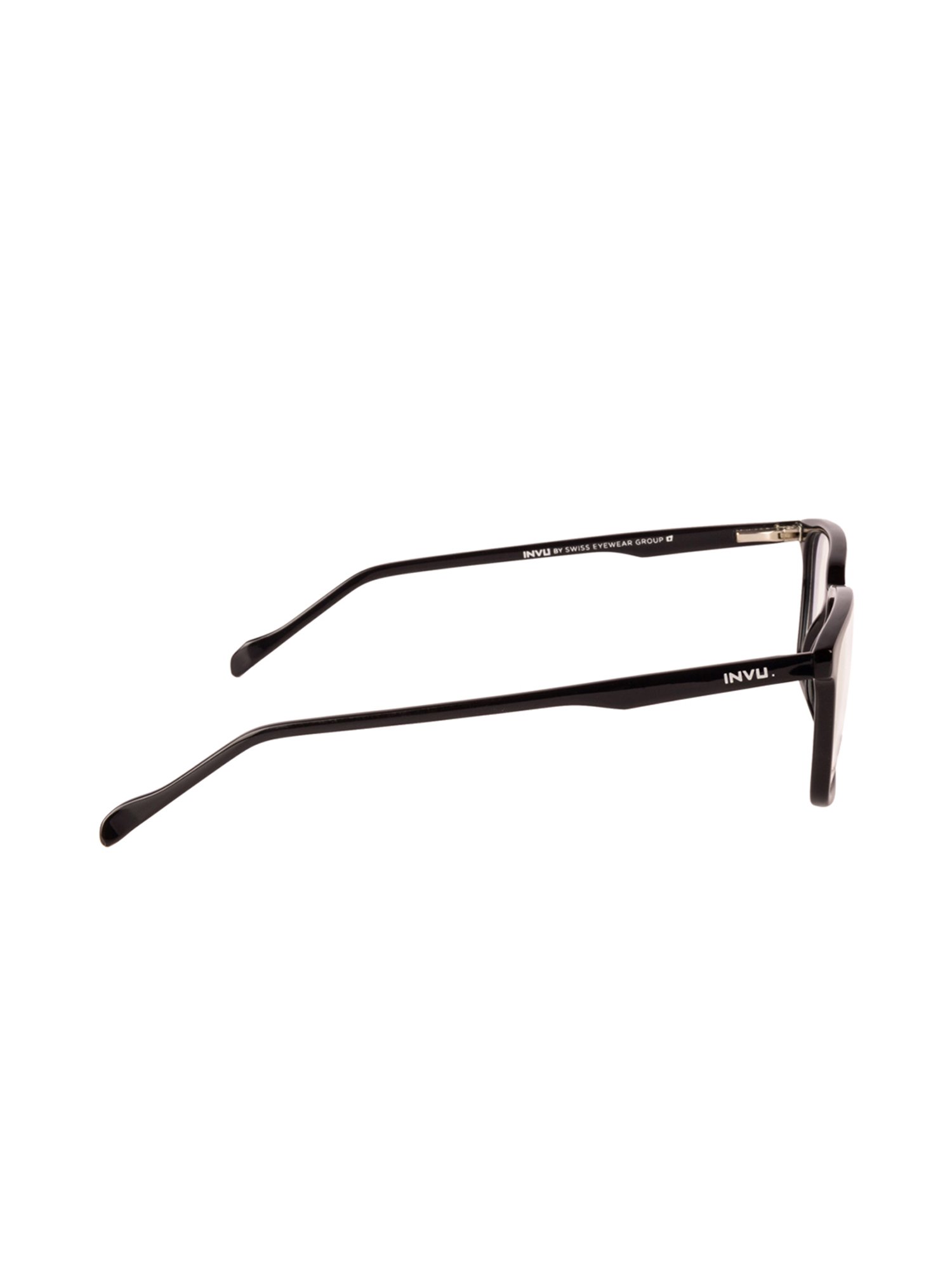 INVU A4008A Black Full Rim Square Frame