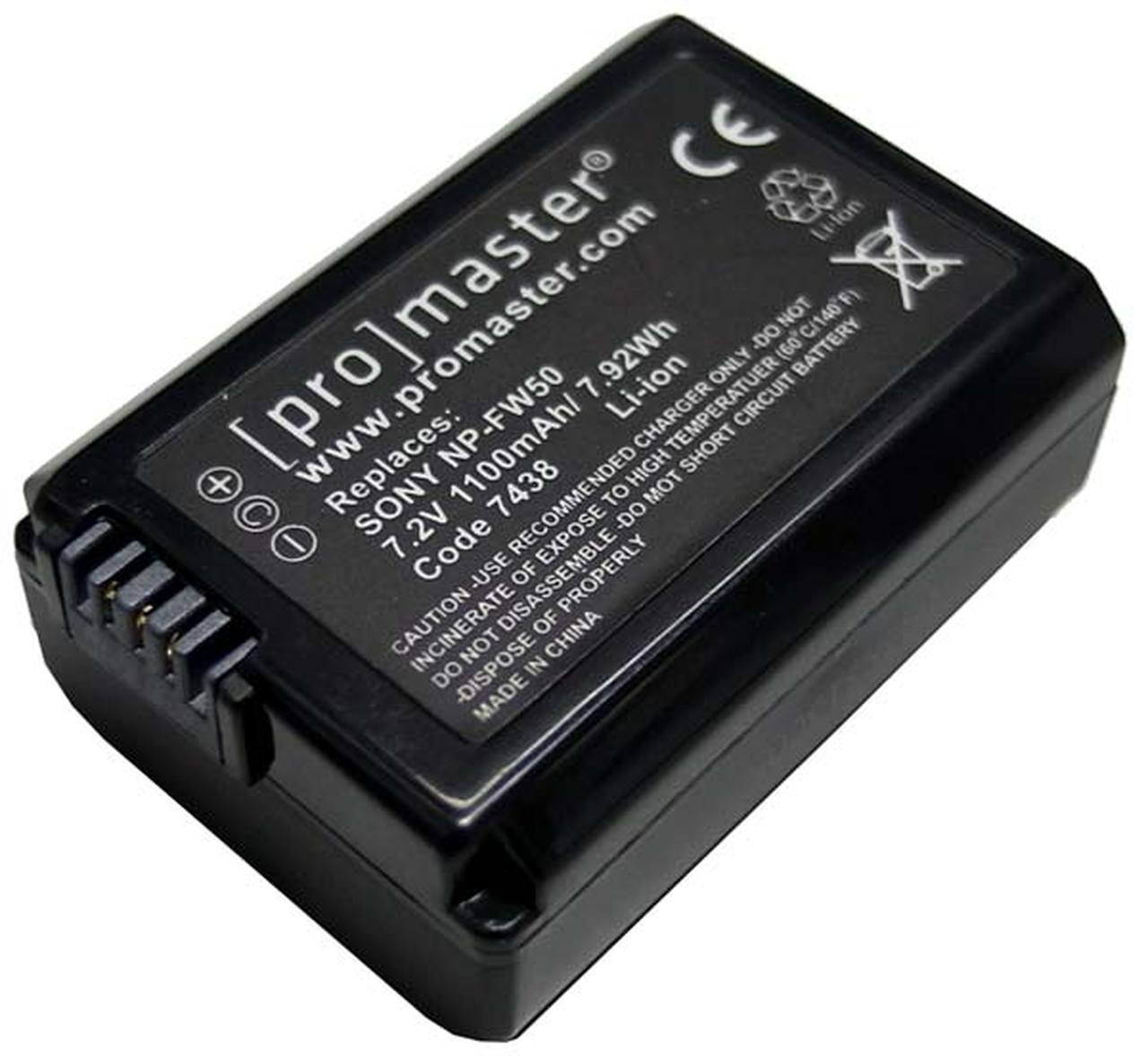 ProMaster  XPSONY NP-FW50 Battery