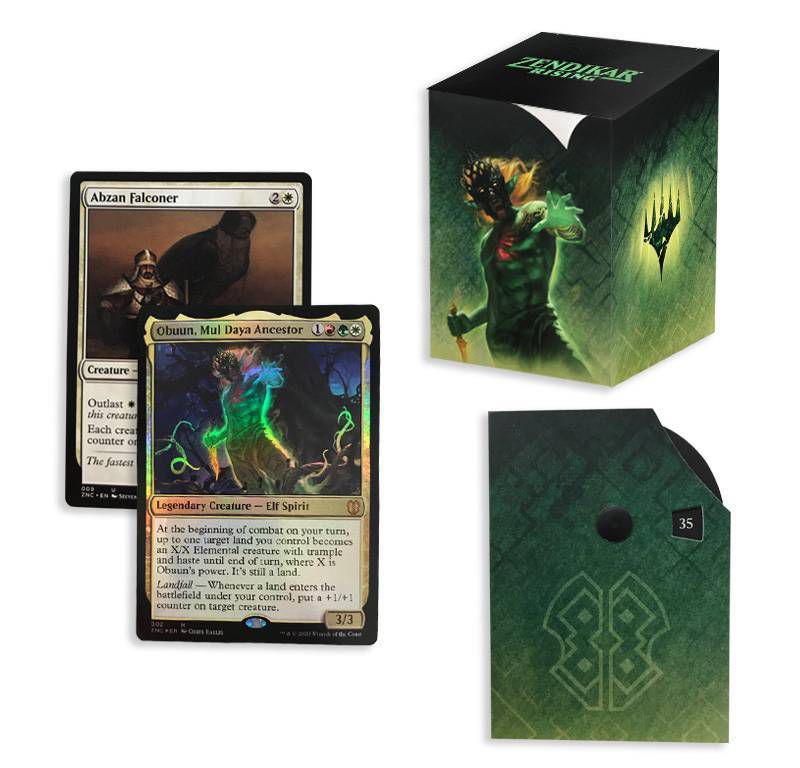 Magic:The Gathering Zendikar Rising Lands Wrath Commander Deck