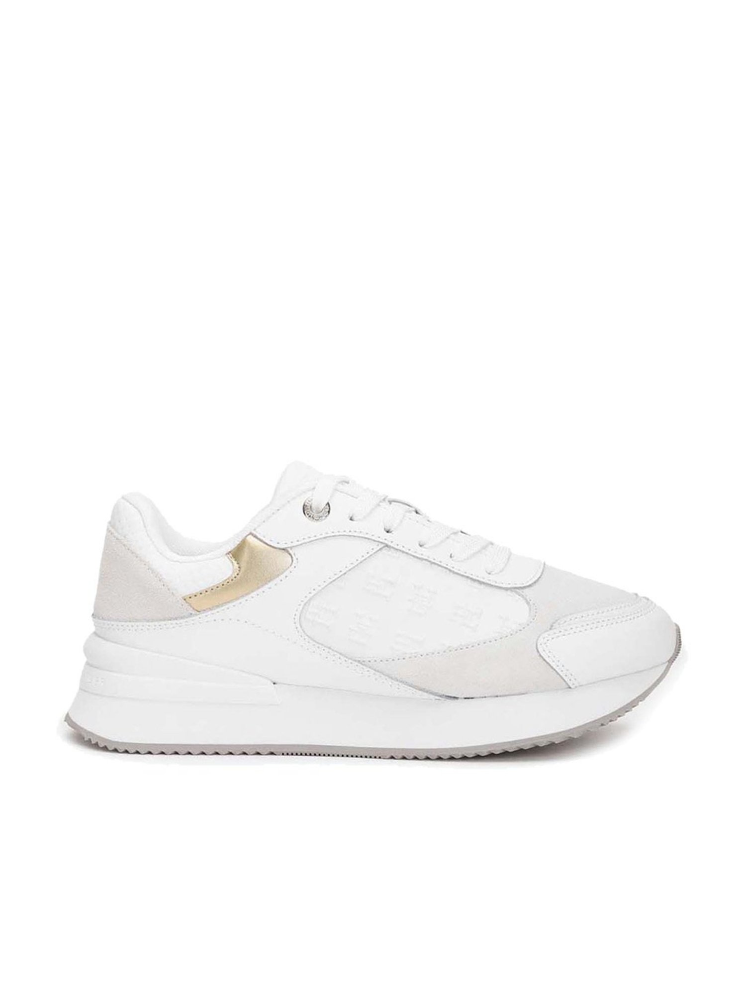 Tommy Hilfiger Women's White Casual Sneakers