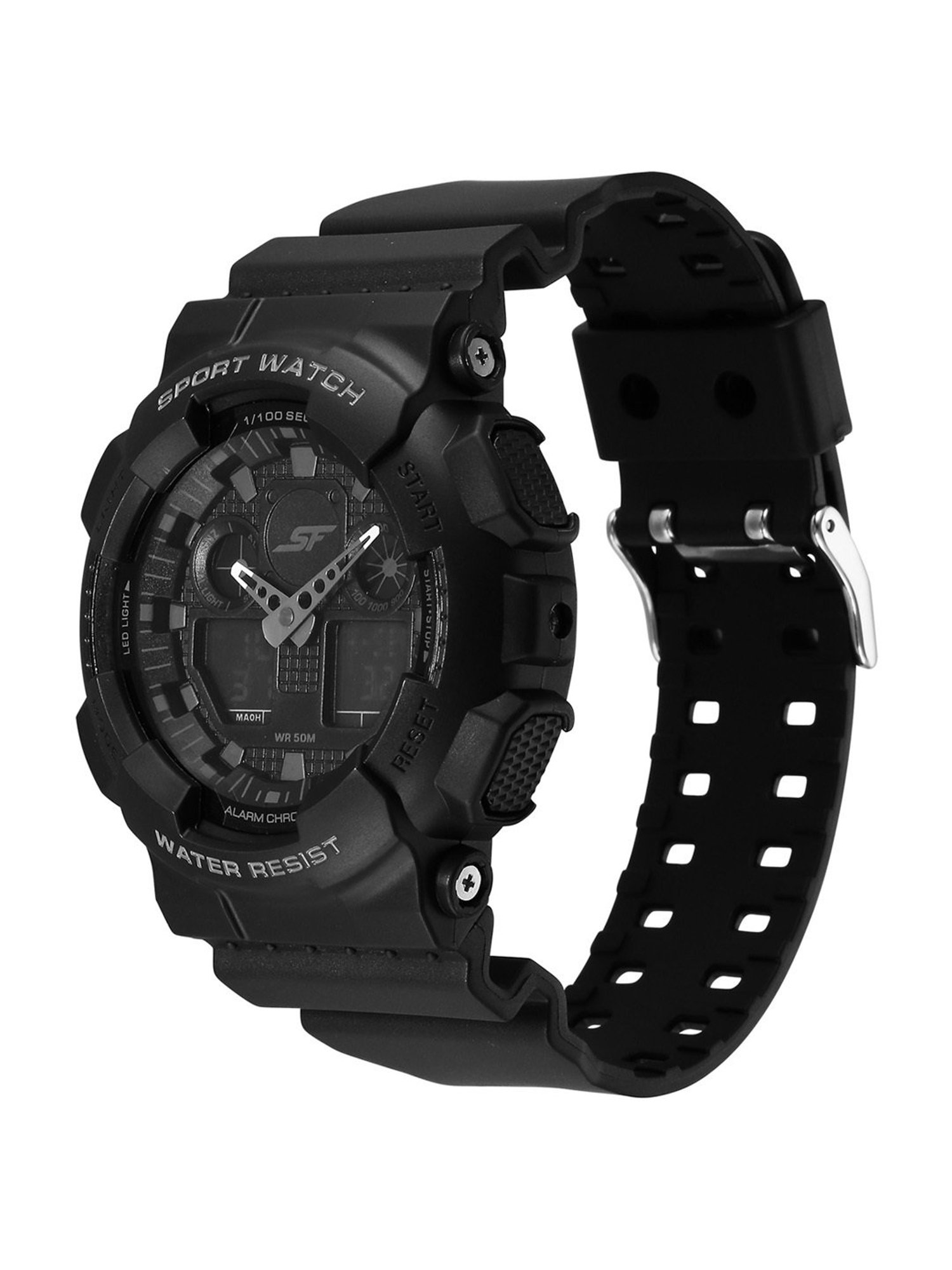 Sonata Fiber 87058PP04 SF Vigour Analog-Digital Unisex Watch