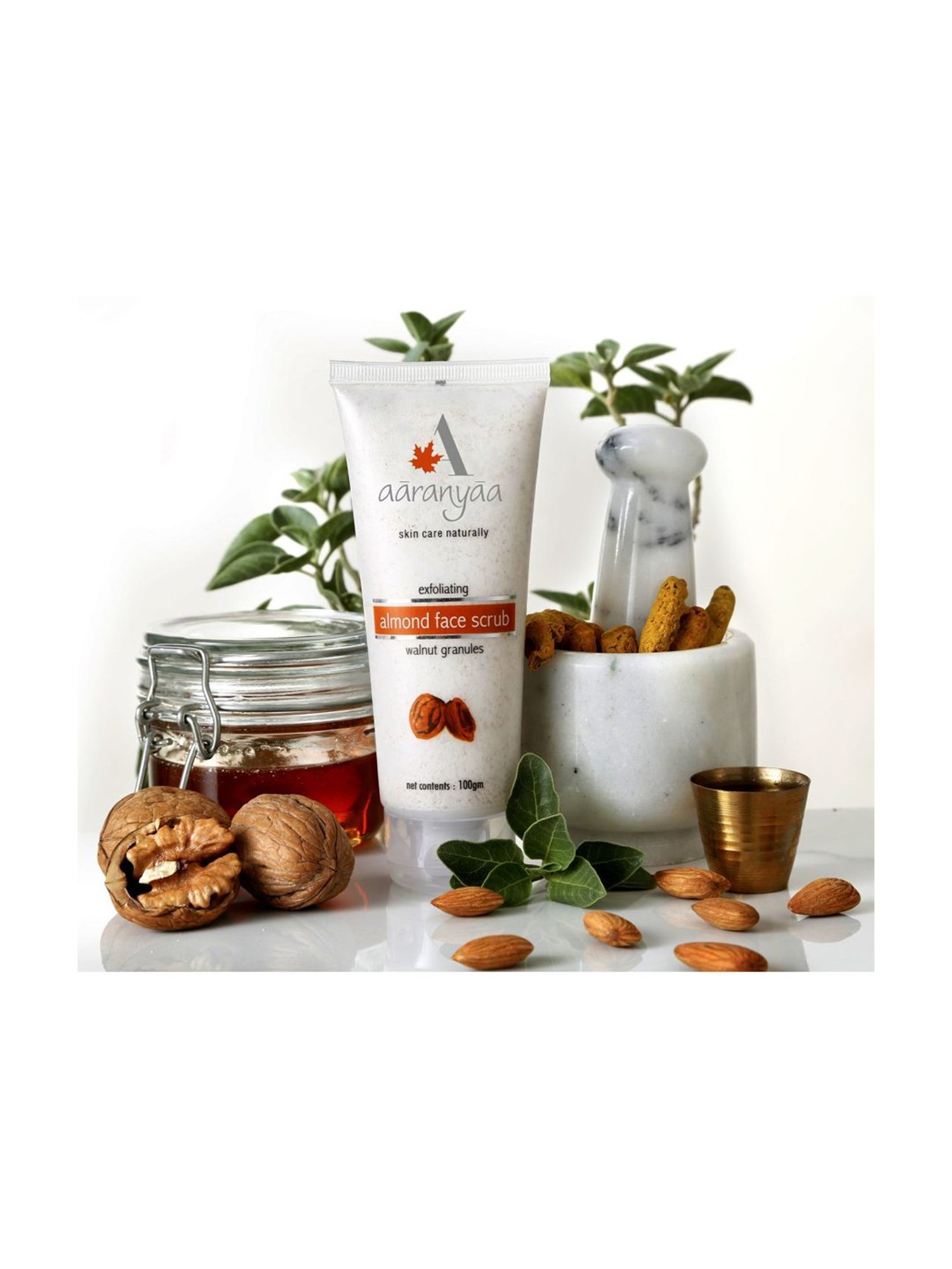 Aaranyaa Exfoliating Almond Face Scrub - 100 gm