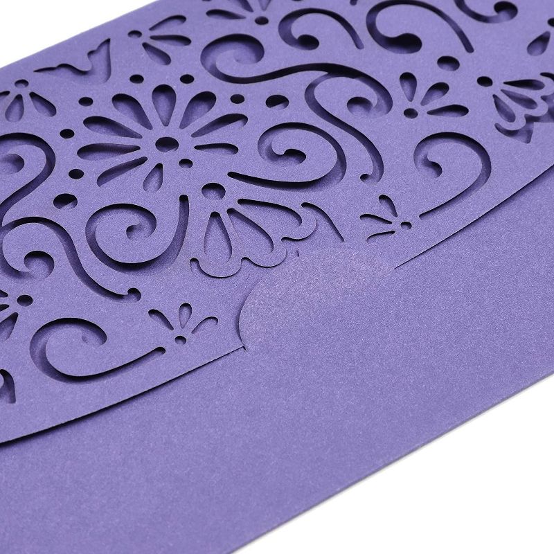 36-Pack Laser Cut Money Envelopes for Cash in 6 Colors, Perfect for Weddings, Birthdays, Graduations