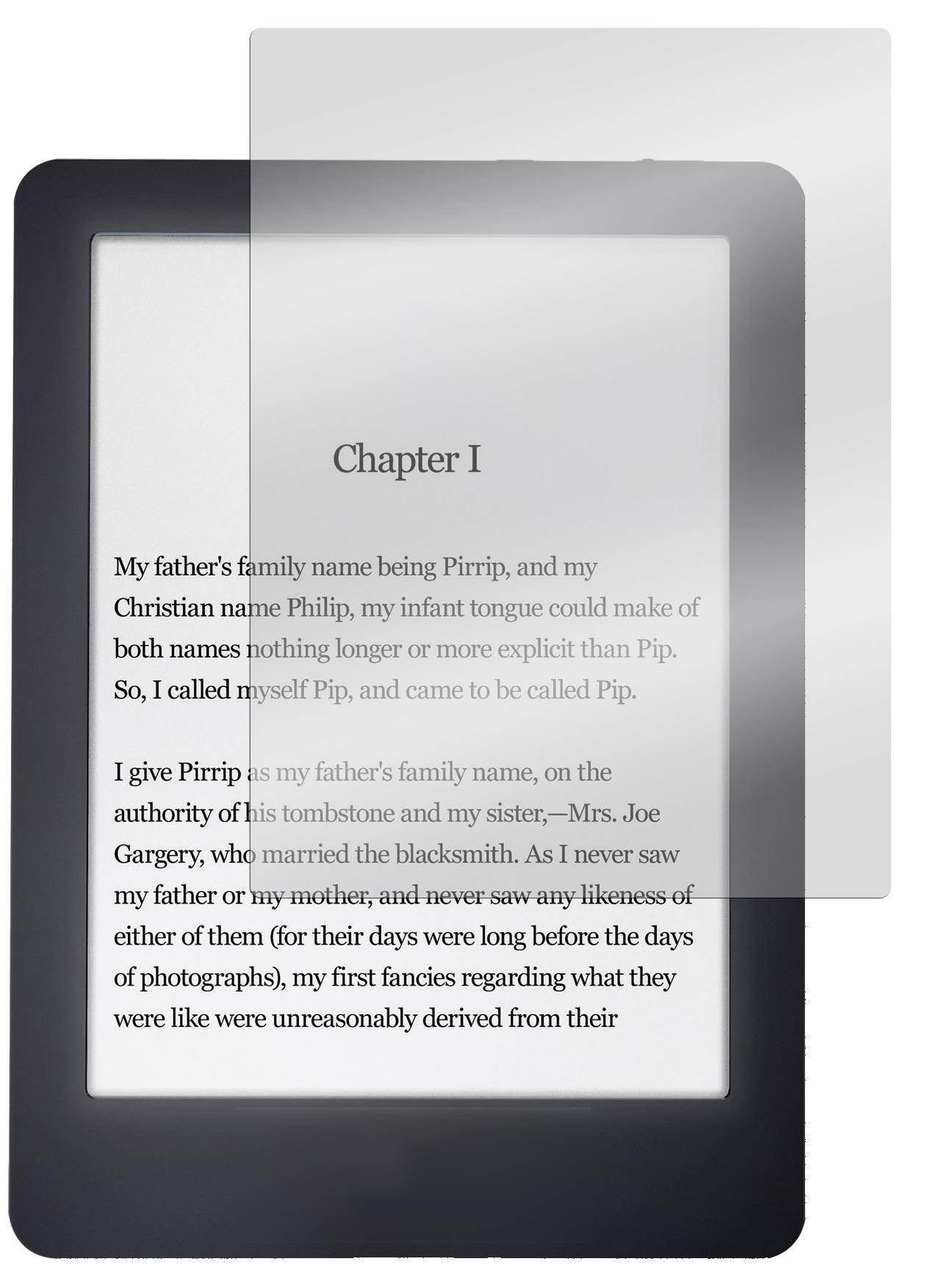 Hellfire Trading Kobo Mini eReader 5" LCD Screen Protector Cover Guard