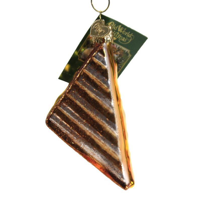 Old World Christmas 4.0" Grilled Cheese Sandwich. Ooey Gooey Cheesy  -  Tree Ornaments