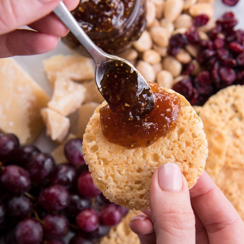 ParmCrisps Oven Baked Gluten Free Sour Cream & Onion 100% Cheese Crackers - 1.75oz