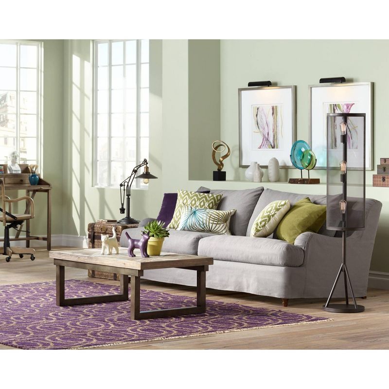 Concept Lighting Concept 11 1/2" Wide Black Cordless-Remote LED Picture Light