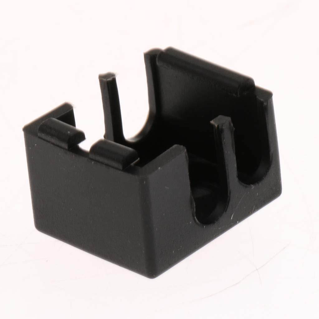 1Pack Silicone Sock Protective Cover Block Instead Ceramic for V6 - Black