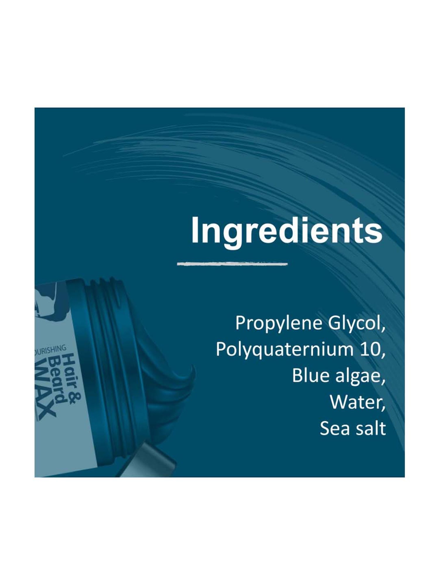 Qraa Men Hair And Beard Wax - 100 gm