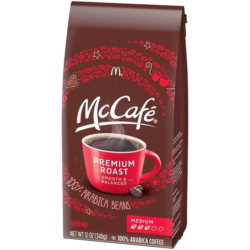 McCafe Premium Roast Ground Coffee -  Medium Roast - 12oz