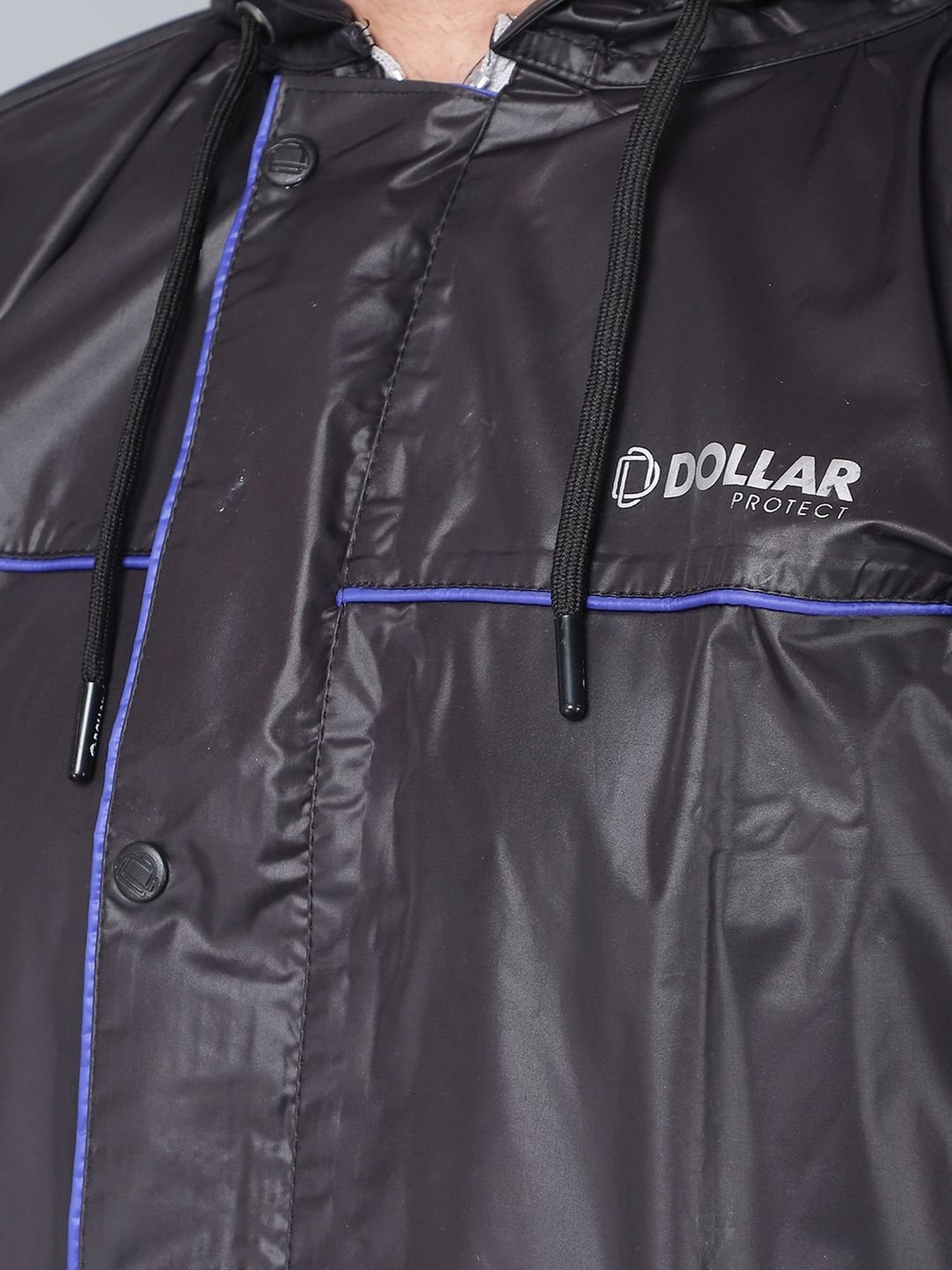 Wildcraft Red & Maroon Regular Fit Colour Block Rainwear Jacket