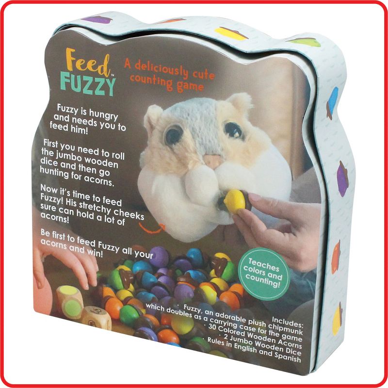 Roo Games Feed Fuzzy Color and Counting Game for Kids - Ages 3+