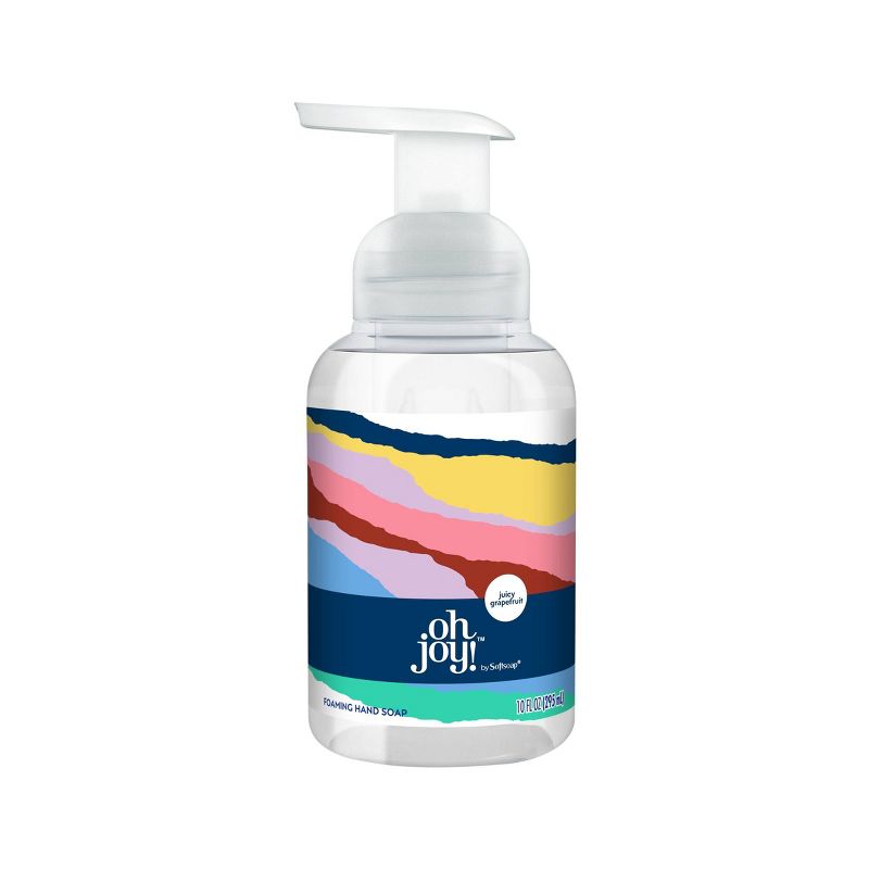 Oh Joy! by Softsoap Limited Edition Foaming Hand Soap Decor for your Counter - Juicy Grapefruit - 10 fl oz