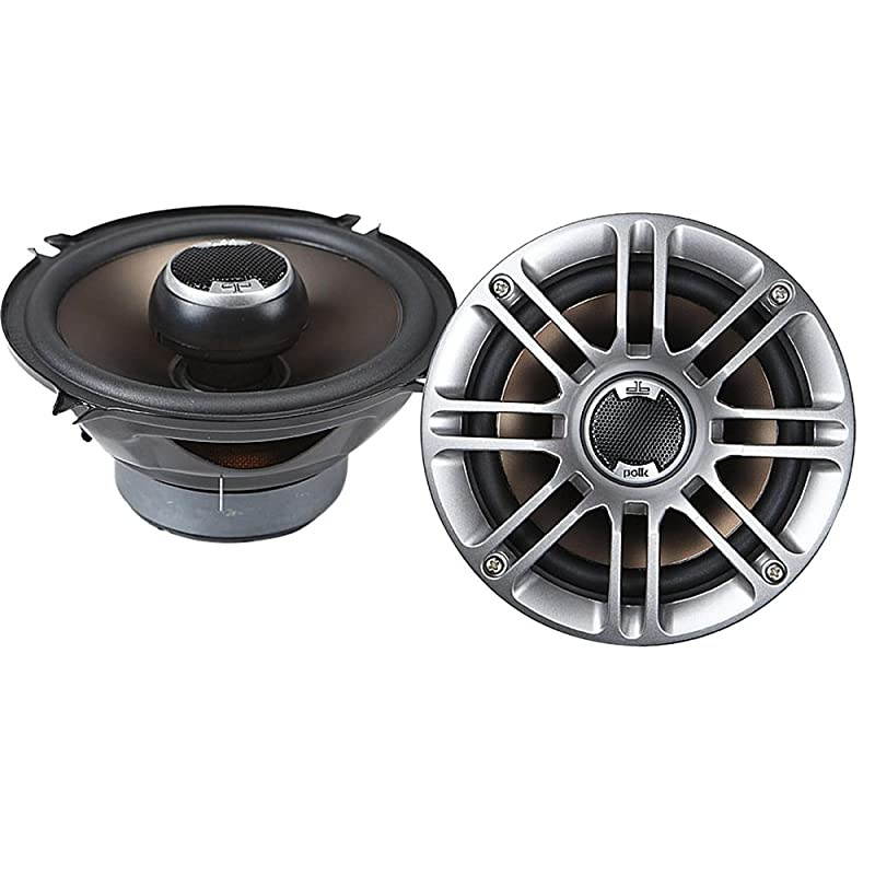 DB521 525Inch Coaxial Speakers Pair Silver