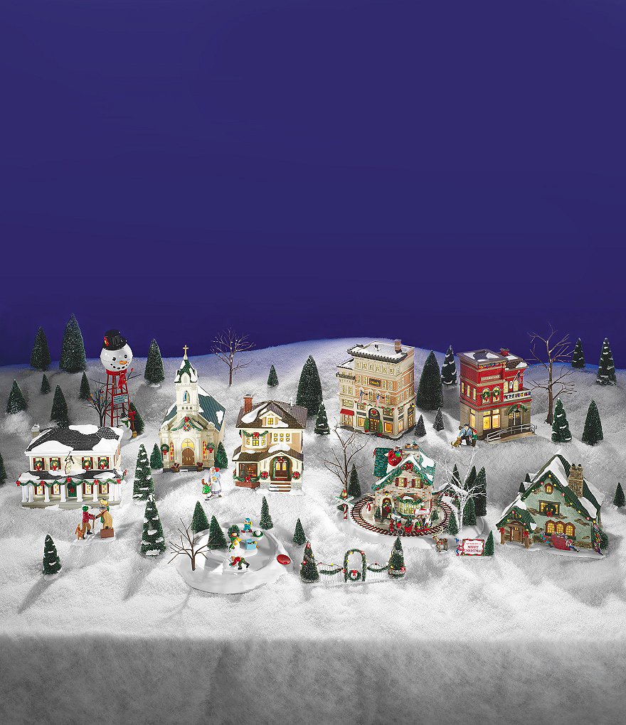 Department 56 Snowman Water Tower