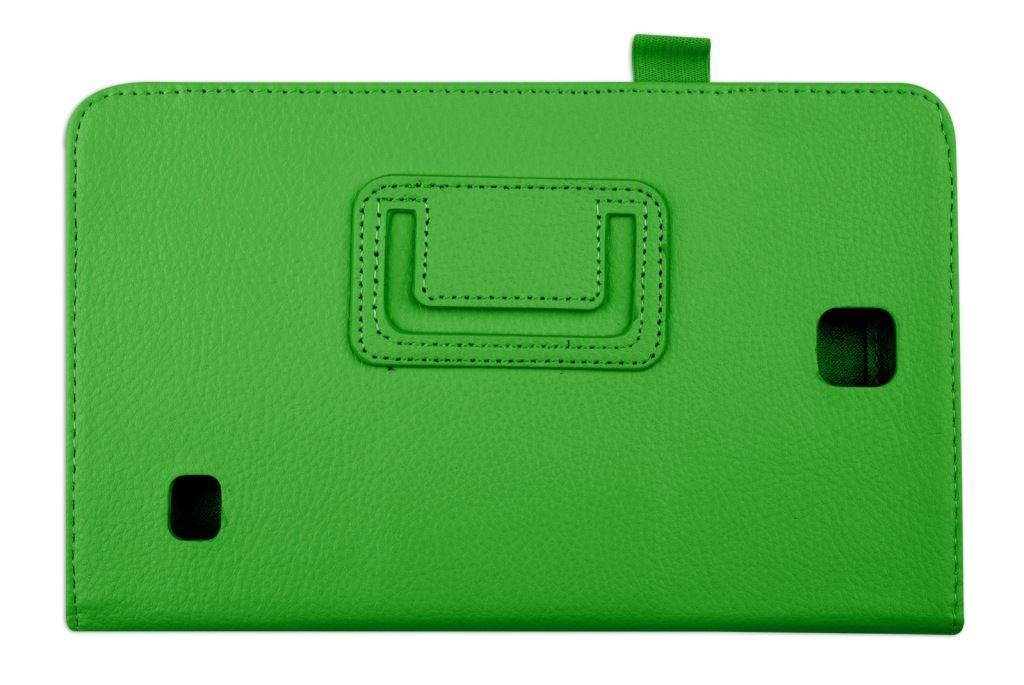 Hellfire Trading Magnetic PU Leather Case Cover for Samsung Galaxy Tab 4 8" T330 - Black