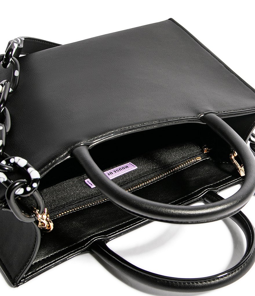 House of Want How We Gram Small Textured Vegan Leather Tote Bag