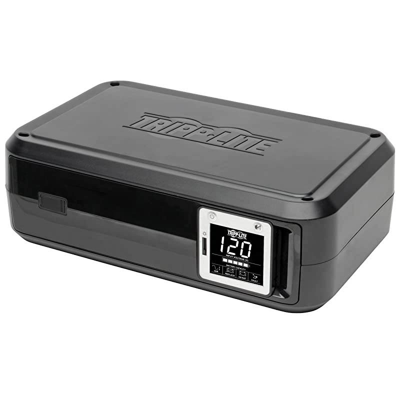 CP1000AVRLCD Intelligent LCD UPS System 1000VA600W 9 Outlets AVR MiniTower Black