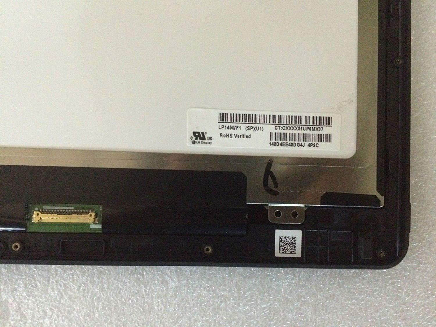 14" 1920x1080 30pin edp LCD Screen + Touch Digitizer + Frame Assembly for Sony Vaio Flip SVF14N SVF14N190X