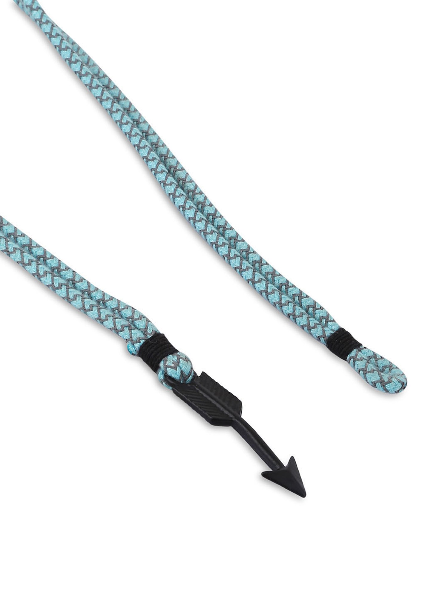The Bro Code Sky Blue Arrow Bracelet For Men