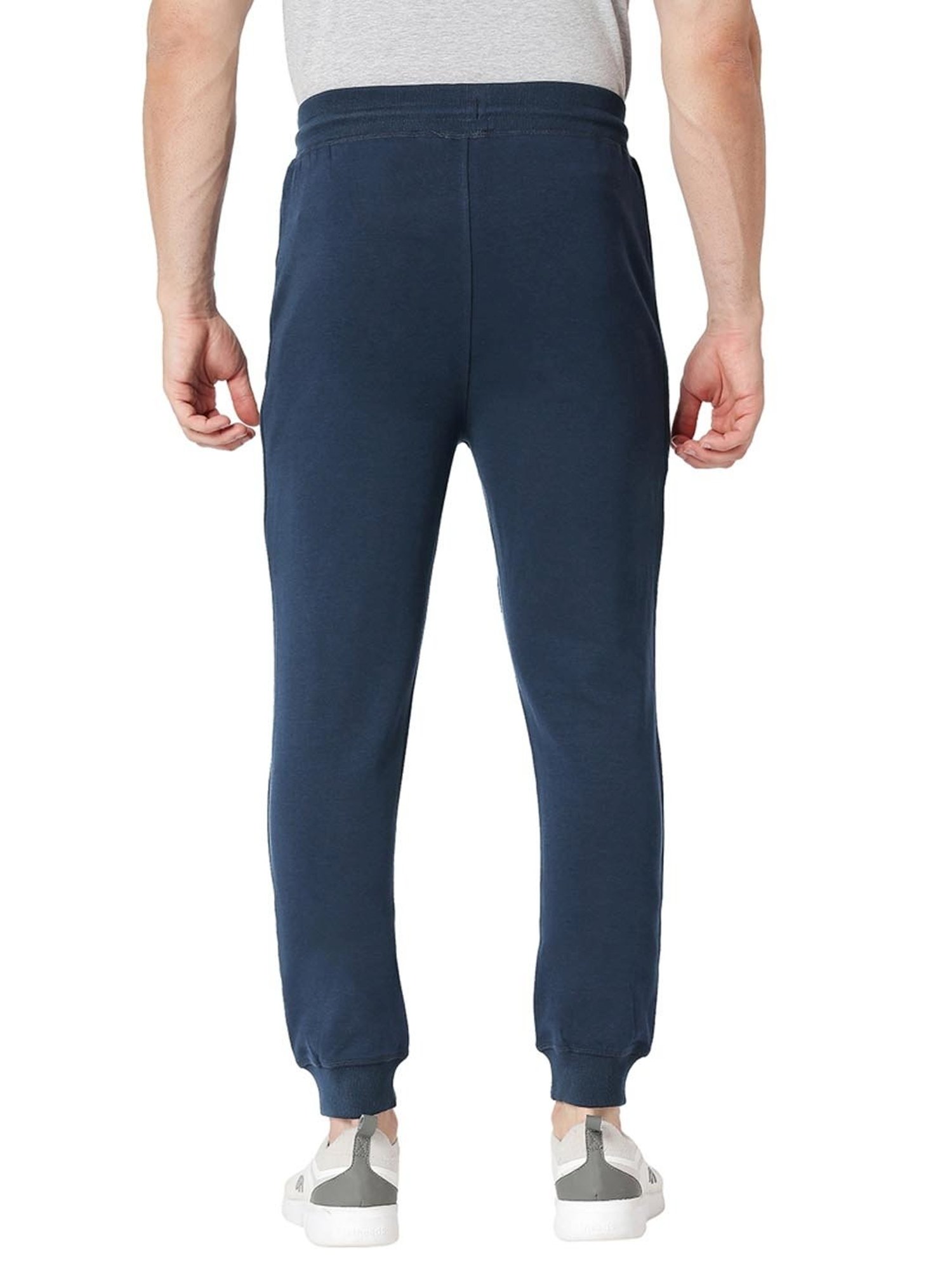 Basics Navy  Slim Fit Joggers