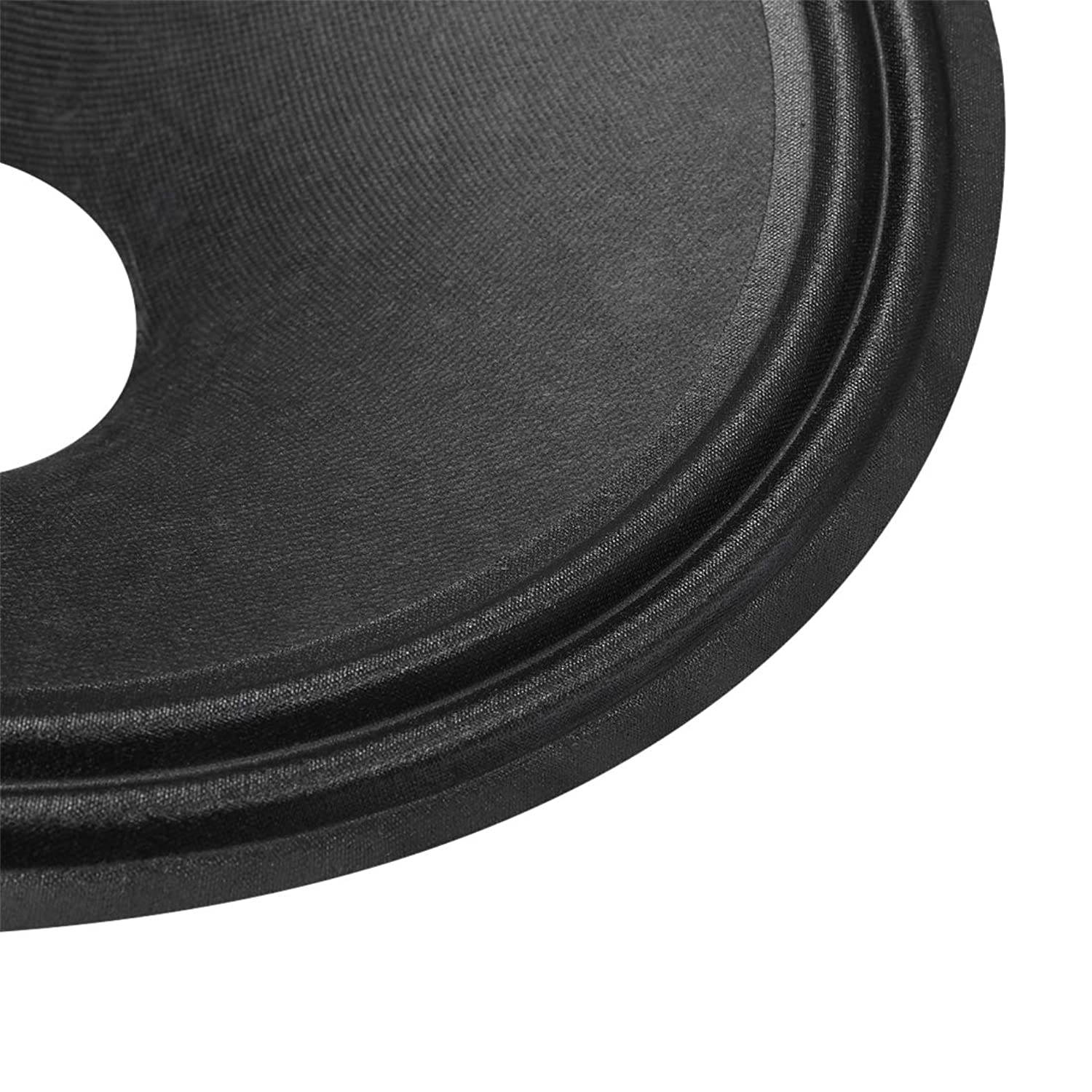 uxcell 8 inches Paper Speaker Cone Subwoofer Drum Ripple Paper 1.4 inches Coil Diameter with 3 Surround 2 Pcs