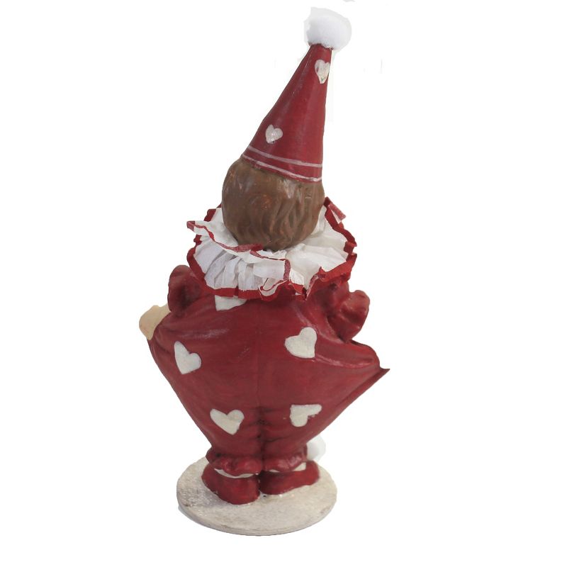 Valentine's Day 6.0" Valentine Clown Girl Hearts Love Bethany Lowe Designs, Inc.  -  Decorative Figurines