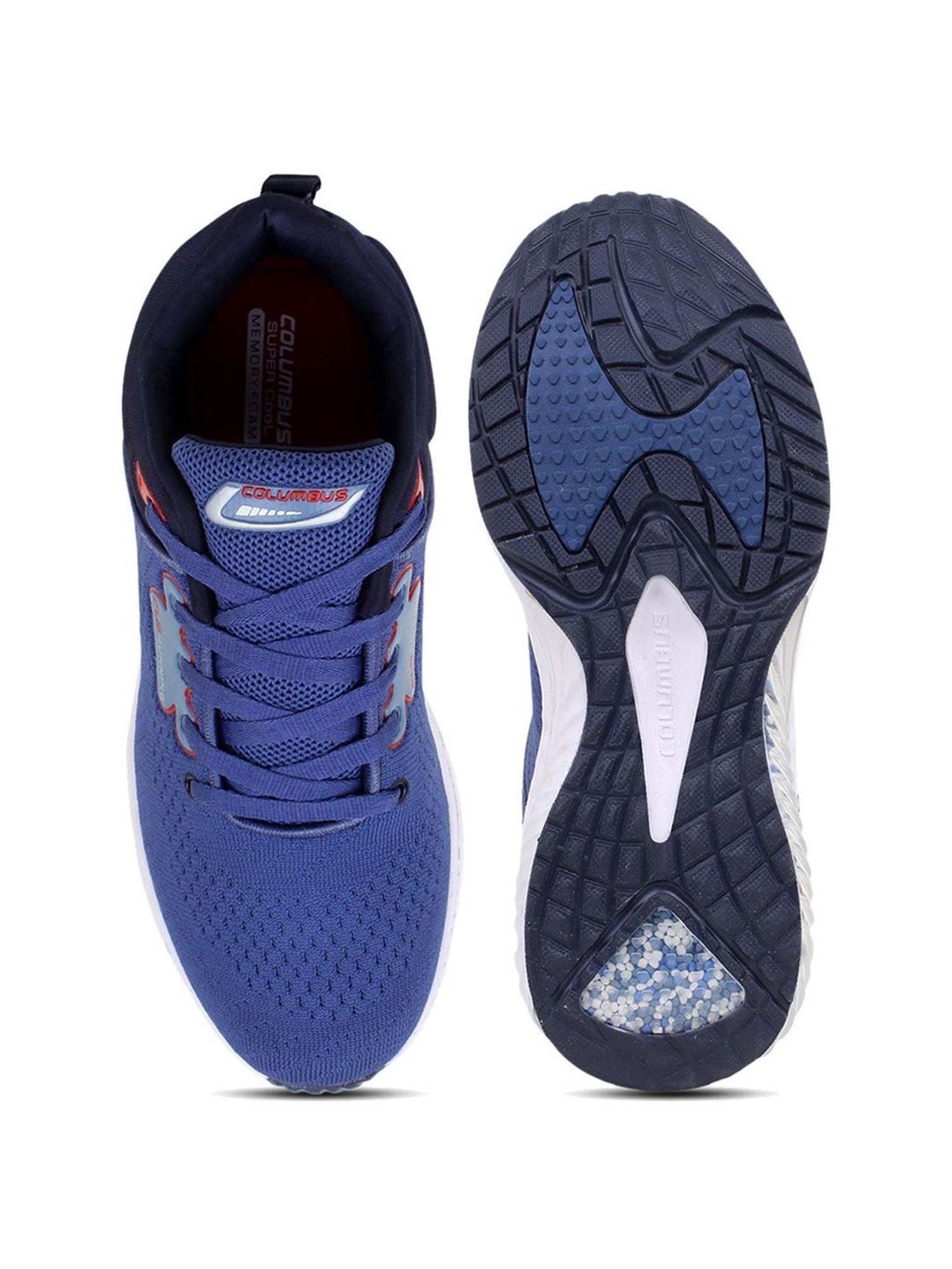 Columbus Men's Blue Running Shoes
