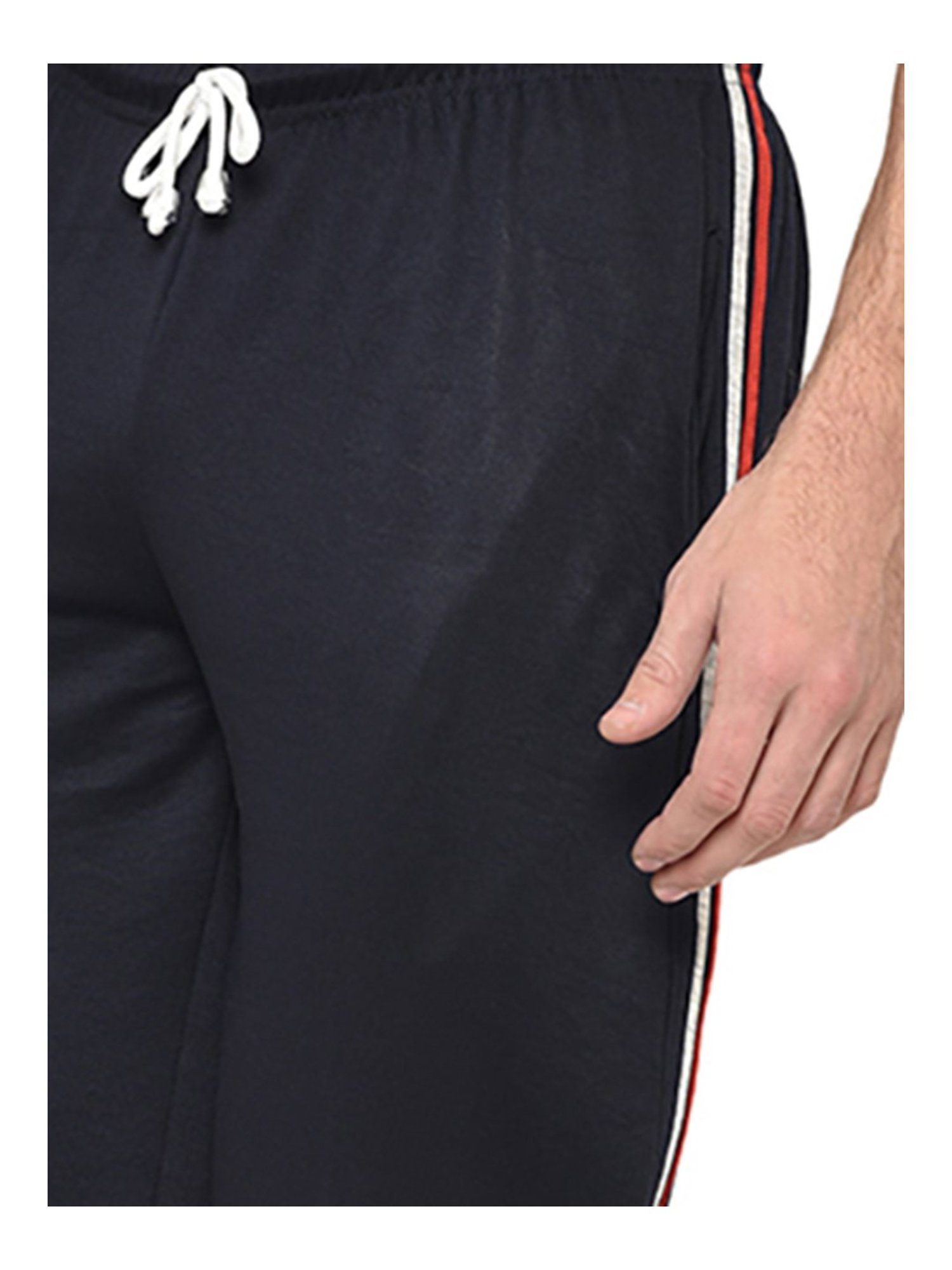 Vimal Jonney Navy Regular Fit Trackpants
