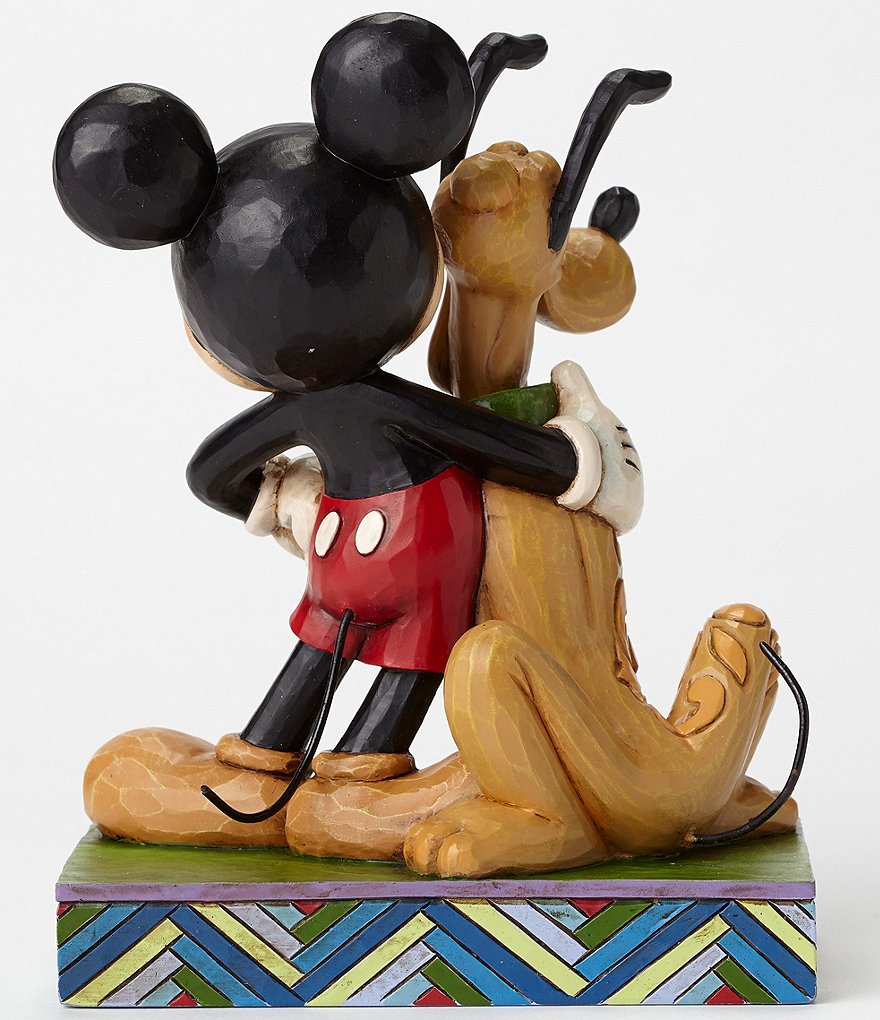 Disney Traditions Collection by Jim Shore Mickey & Pluto #double;Best Pals#double; Figurine