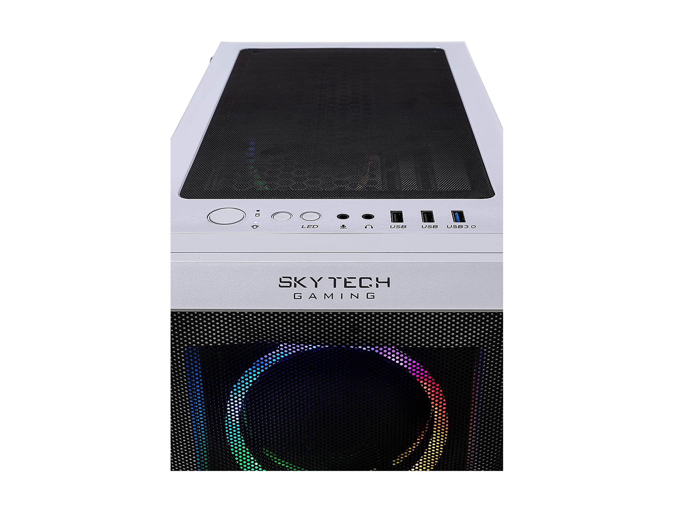 Skytech Chronos - AMD Ryzen 7 3700X - Radeon RX 6700 XT - 16GB DDR4 3200 - 1TB SSD - B550M MB - 750W Gold PSU -  ARGB Fans - AC WiFi - Windows 10 Home - Gaming Desktop
