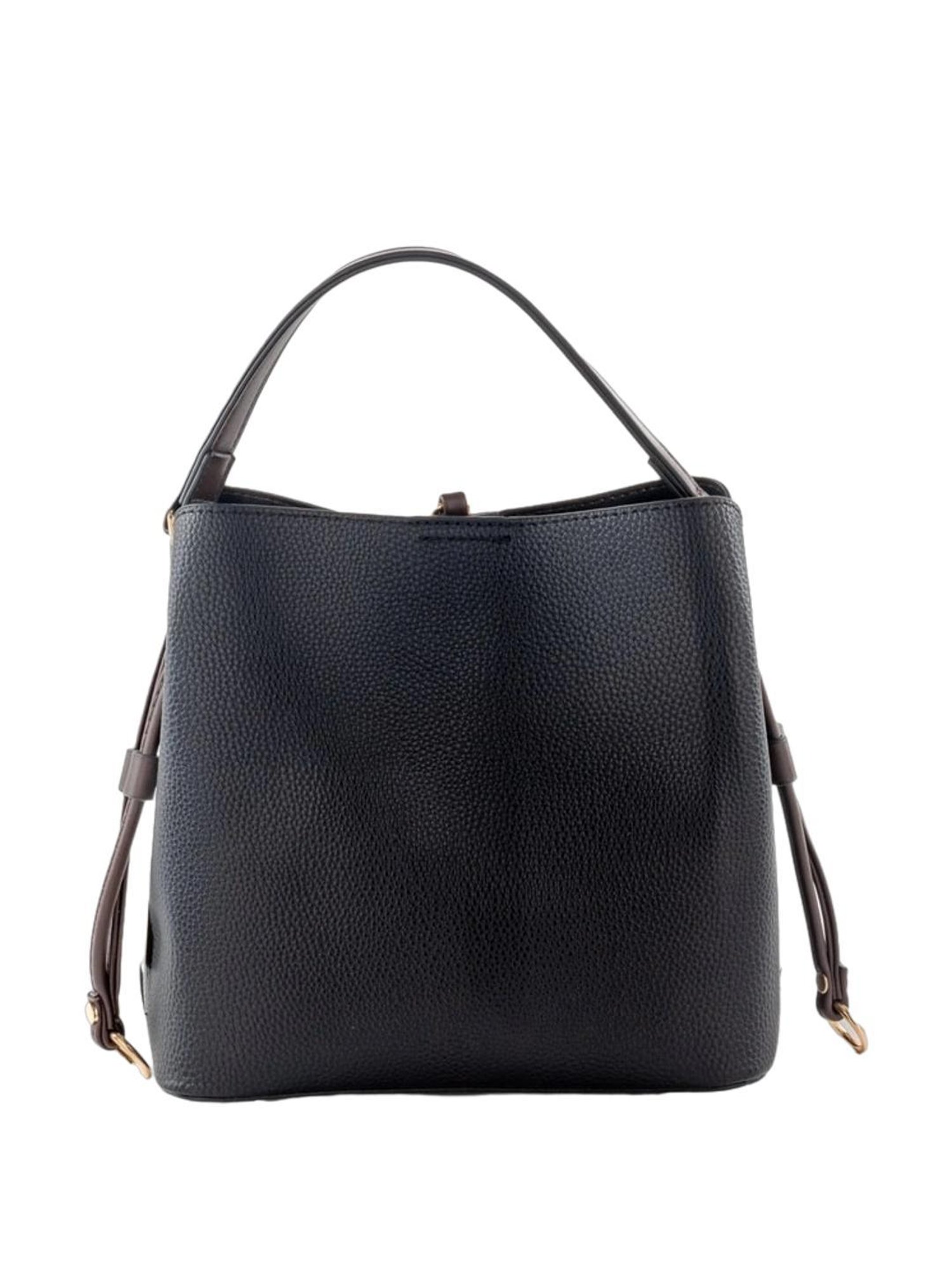 BULCHEE Black Solid Sling Handbag