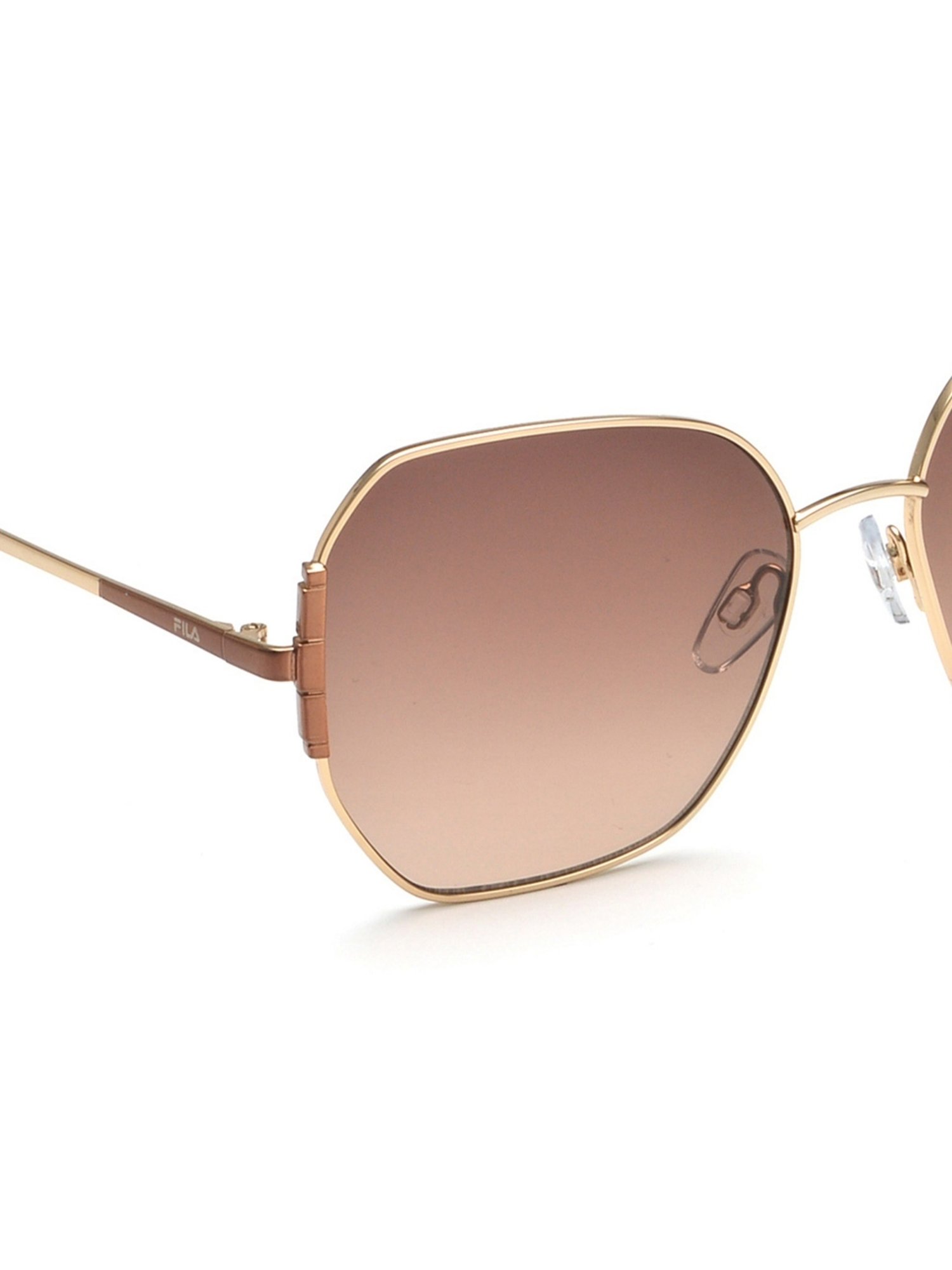 Fila Brown Square Sunglasses for Women