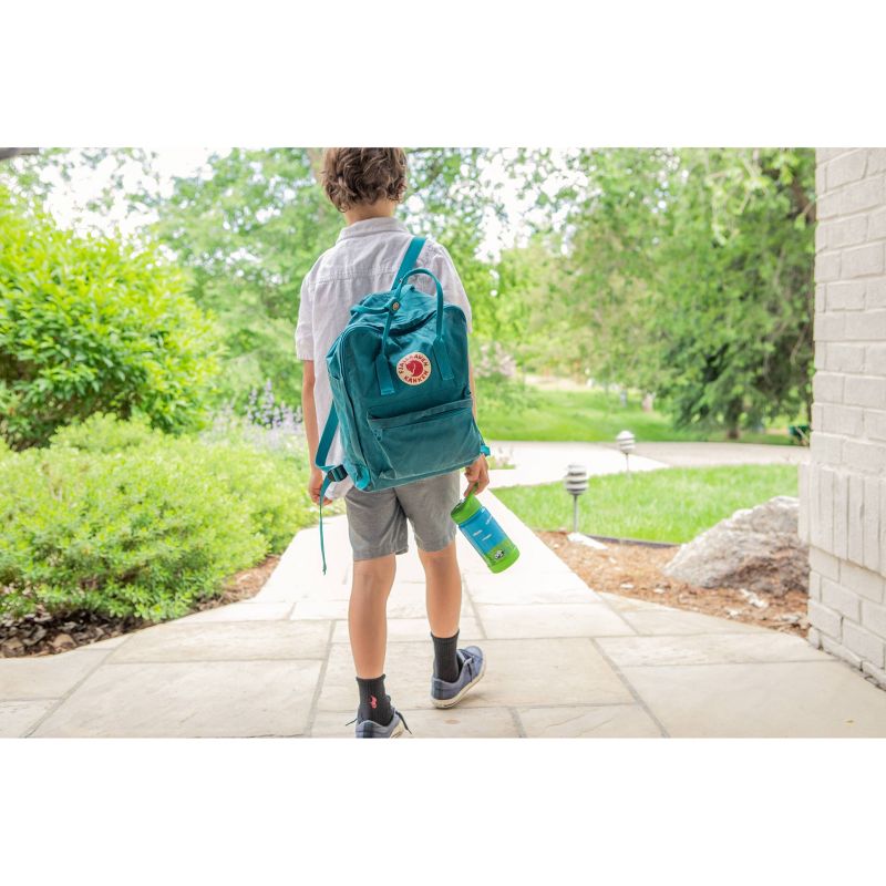 EcoVessel 12oz Frost Insulated Stainless Steel Kids' Water Bottle with Straw Top - Panda