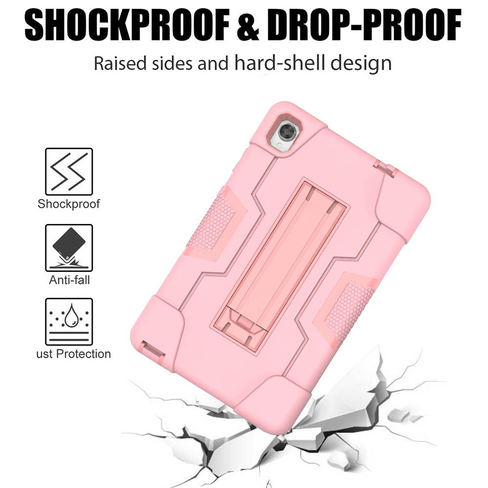 Mignova for Lenovo Tab M8 FHD TB-8705F Case,Hybrid Heavy Duty Three Layer Full-Body Shockproof Armor Rugged Hard Back Cover Built in Kickstand ONLY For Lenovo Tab M8 FHD TB-8705F
