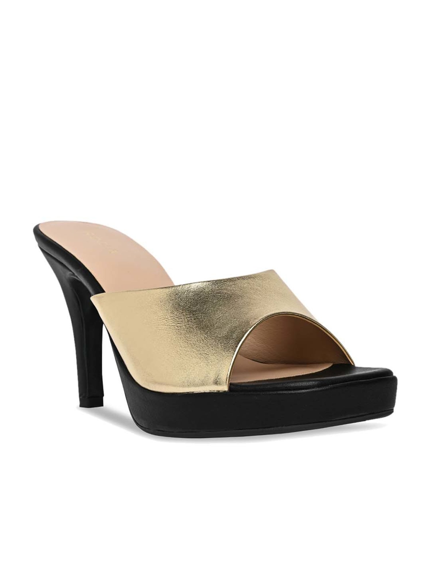 Rocia by Regal Women's Golden Casual Stilettos