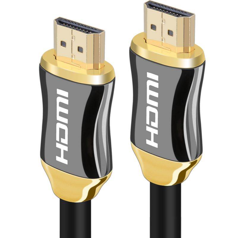 Ultra High Speed hdmi cable 25ft 4k HDMI cables support Ethernet ,3D,4K,18gbps and Audio Return (ARC)CL3 function and with 24k golden plated connector - Full Hd [Latest Version]