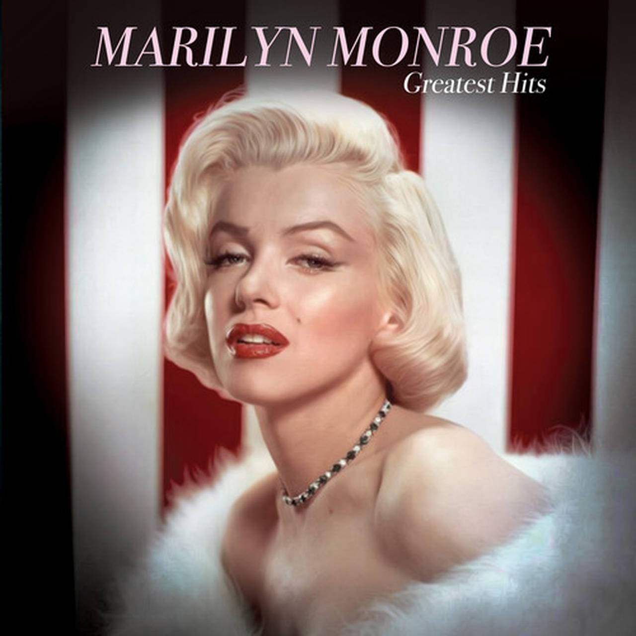 Marilyn Monroe Greatest Hits LP (Pink & White Splatter Vinyl)