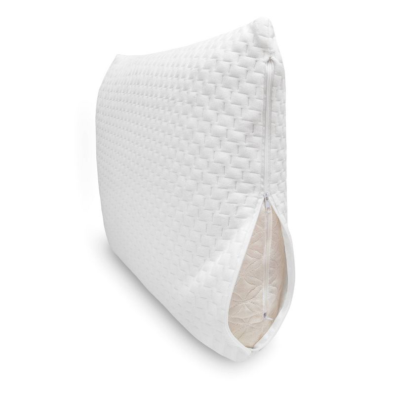 Bed Pillow Protector (Euro) White - Allerease