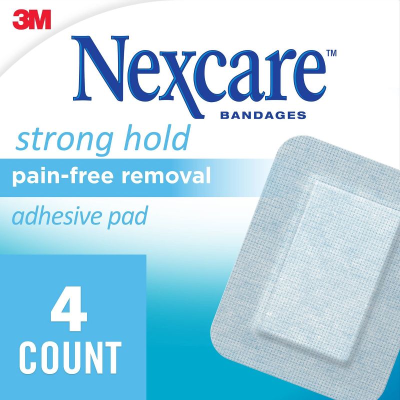 Nexcare Sensitive Skin Sterile Adhesive Pads - 4ct